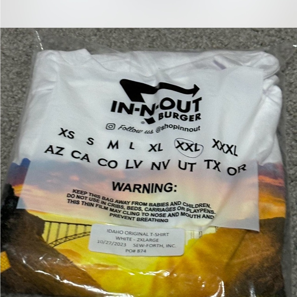 In-N-Out Burger Graphic T-Shirt